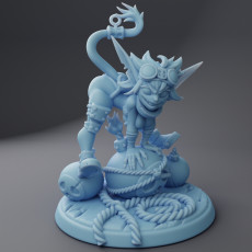 Bomb Goblin ( Female Goblin Artificer / Artillerist ) 3D model