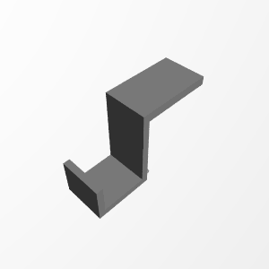 Headphone holder screen