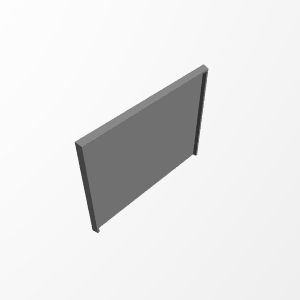 4x5 Movement Tray for 25mm Square Bases with 12x2mm Magnets
