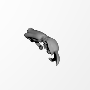 Anime Bunny Girl-3D Scanned by Revopoint POP 3 3D Scanner