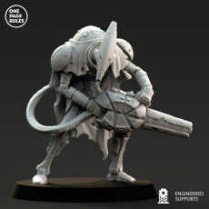 Robot Legions - Warrior - Free Preview 3D model by One Page Rules