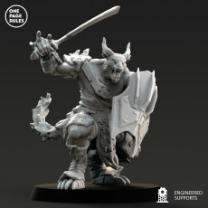 Beastmen - Warrior - Free Preview 3D model by One Page Rules