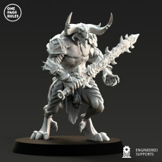 Daemons of War - Warrior - Free Preview 3D model by One Page Rules