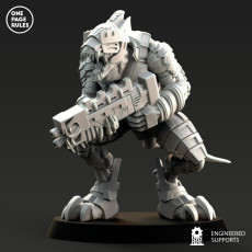 Saurian Starhost - Warrior - Free Preview 3D model