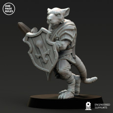 Ratmen - Warrior - Free Preview 3D model by One Page Rules