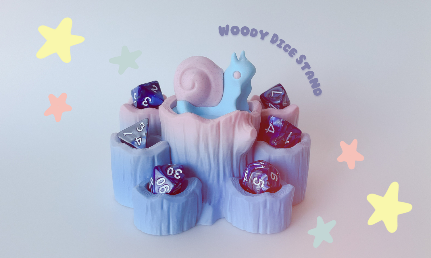 Woody Dice Stand