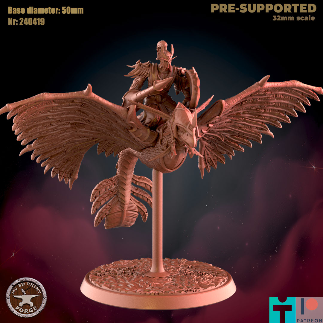 Blood Elf Dragonhawk Rider