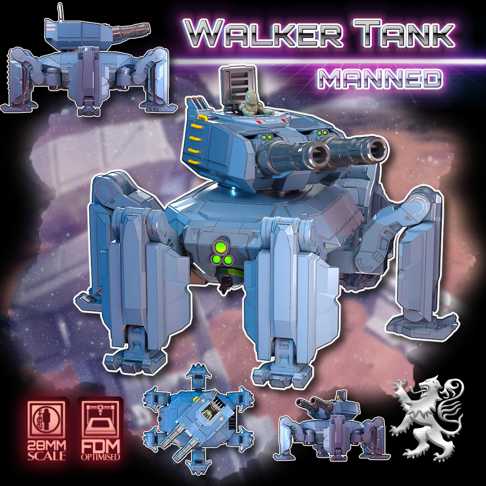 Walker Tank - Manned