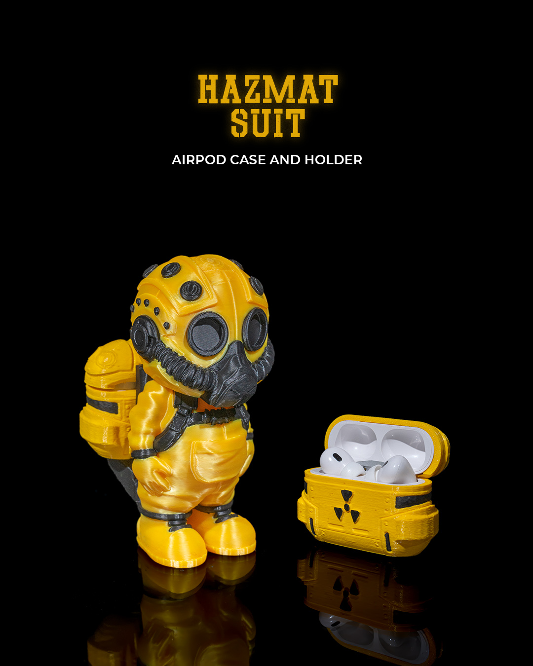 HazMat Suit Airpod Case and Holder