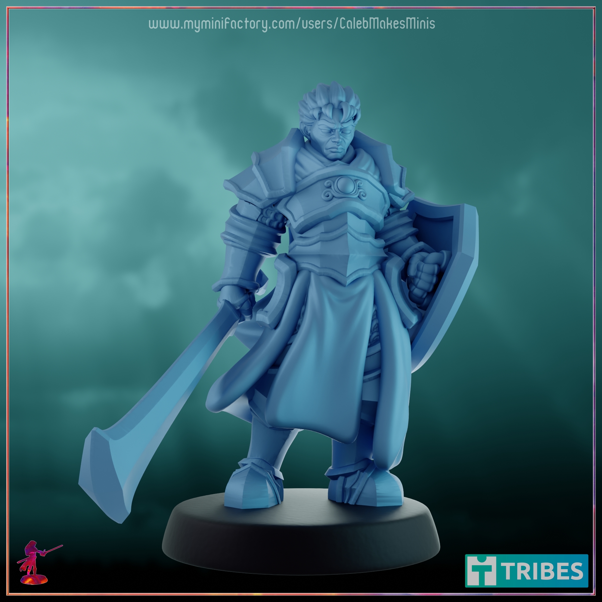 "Malek Tailor" - Redeemed Champion [PRE-SUPPORTED] | Adventuring Party