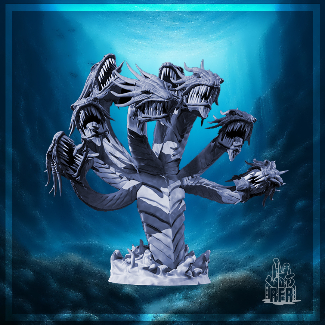 Deeprend, the shadowed behemoth - Tabletop miniature (Pre-Supported)