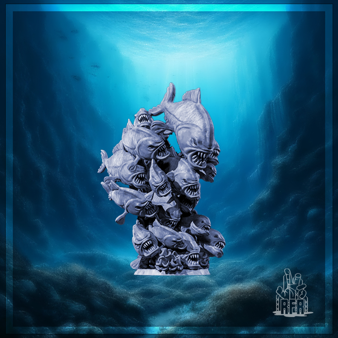 Riptide Razors, the shredding swarm - Tabletop miniature (Pre-Supported)
