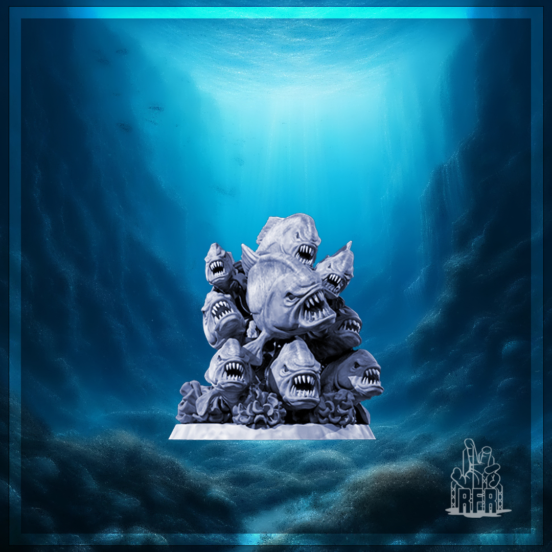 Riptide Razors, the shredding swarm - Tabletop miniature (Pre-Supported)