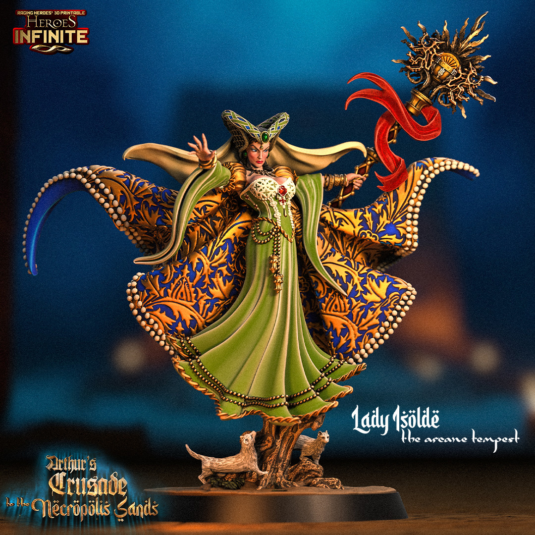 Lady Isolde, the Arcane Tempest