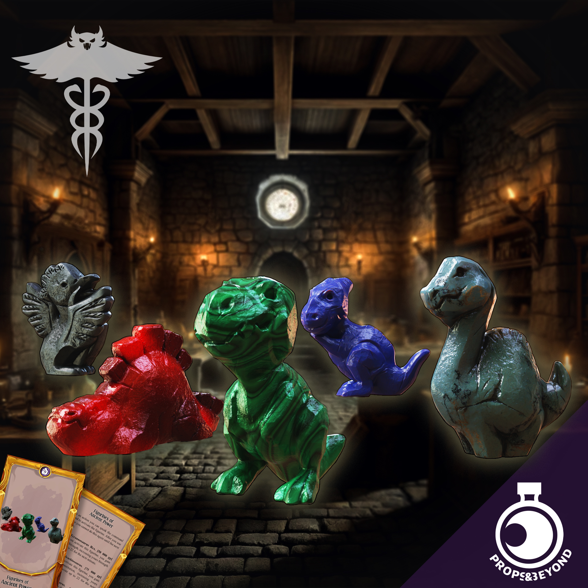 Dino Figurines of Ancient Power