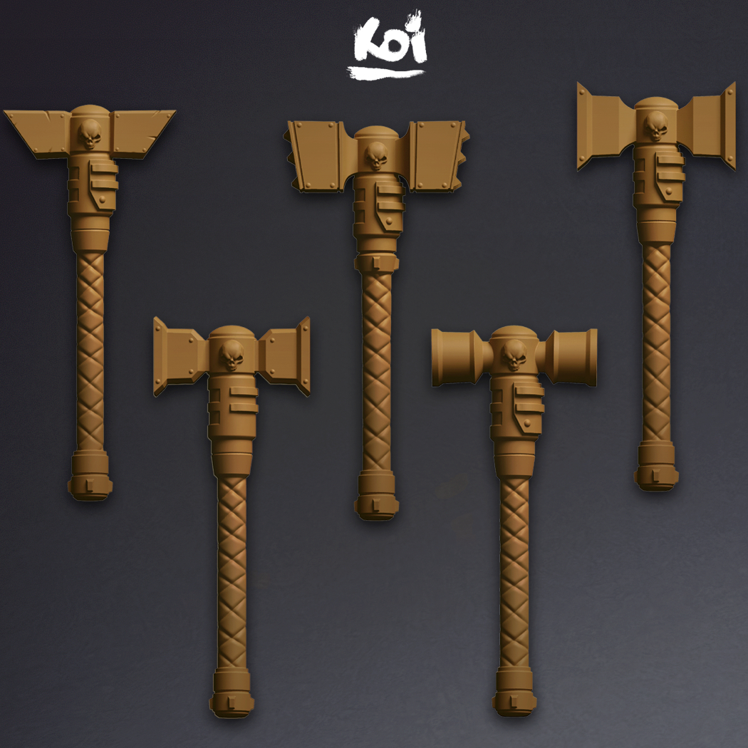 Hammers of Justice - Weapon Set
