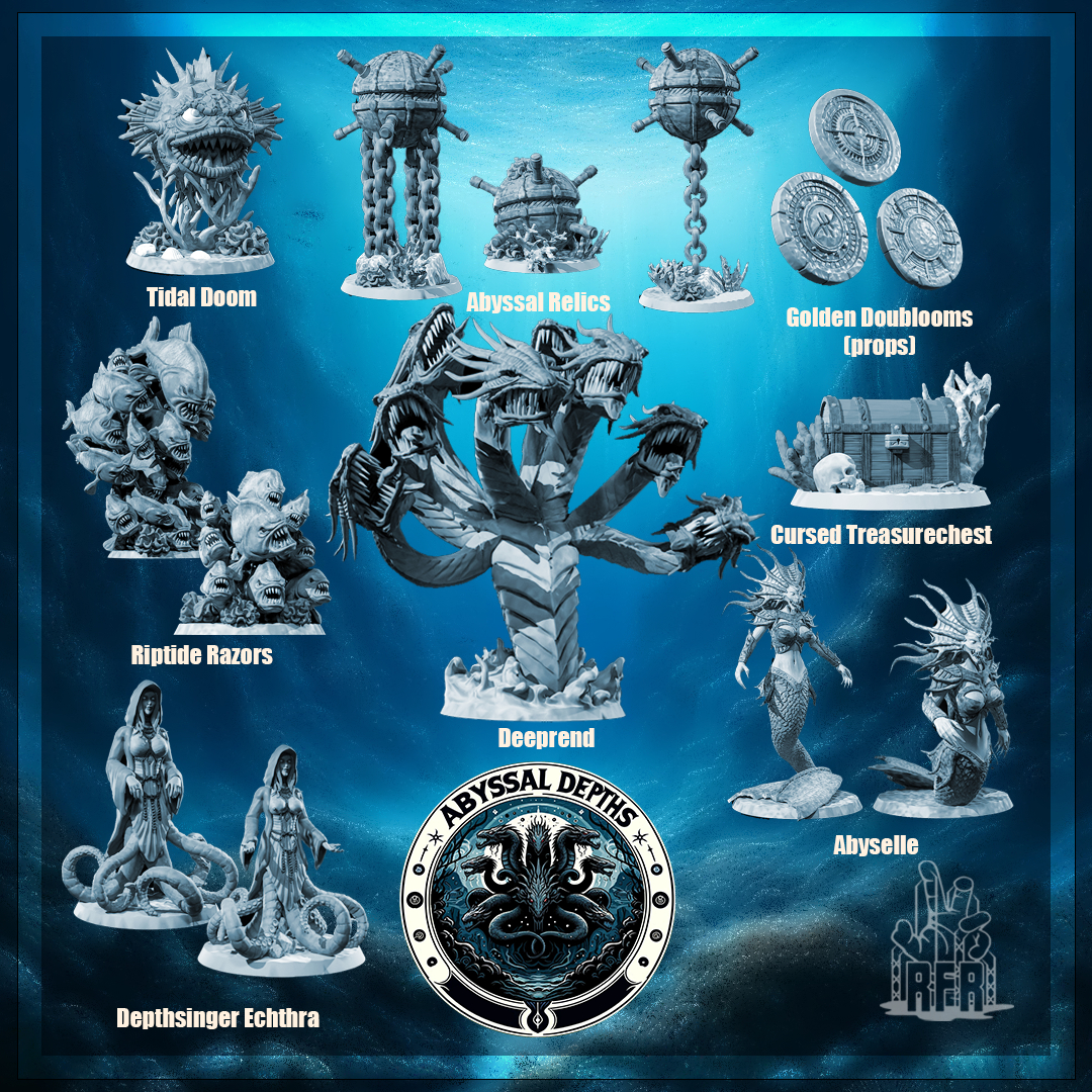 Abyssal Depths - Raised from Resin May '24 set