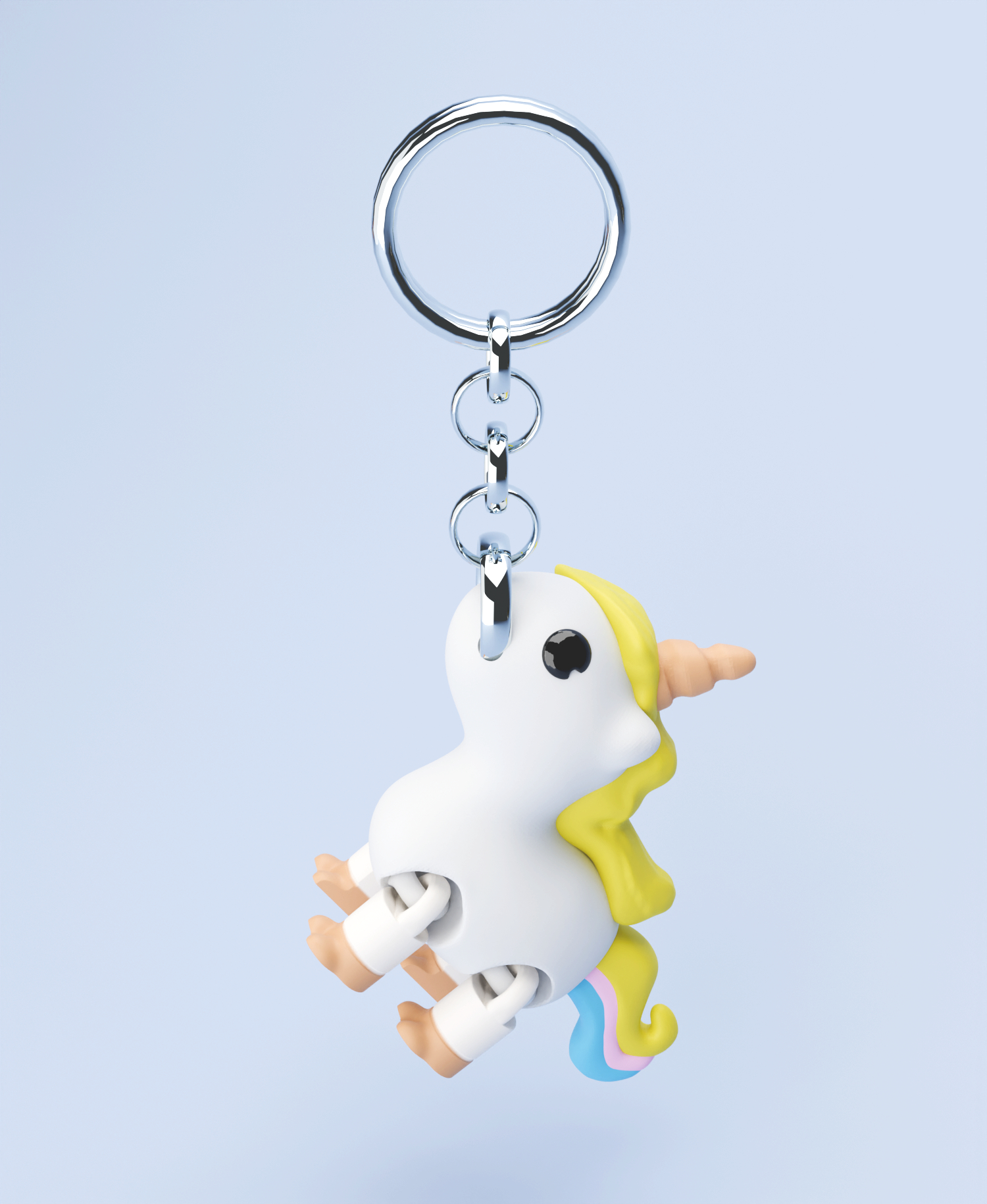 Flexi 3D Unicorn Keychain (Limited Time Free)