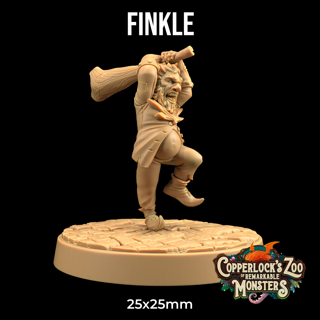 Finkle | PRESUPPORTED | Copperlock's Zoo