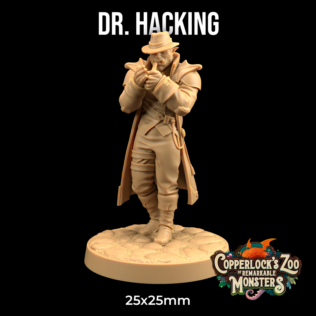 Dr. Hacking | PRESUPPORTED | Copperlock's Zoo