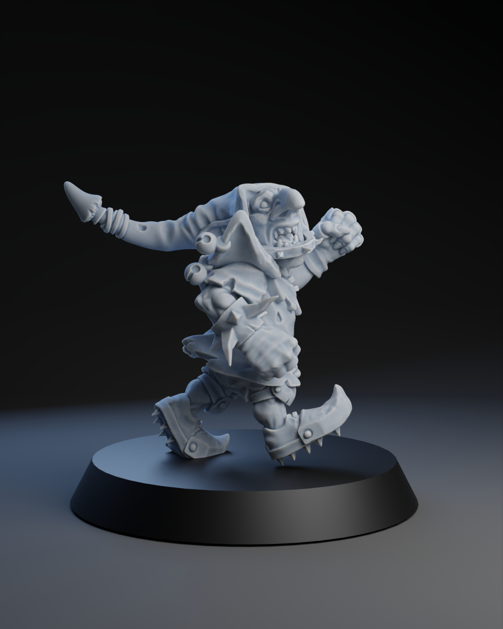 Fantasy Football Fearsome Fungitz Goblin Lineman 04 - PRESUPPORTED