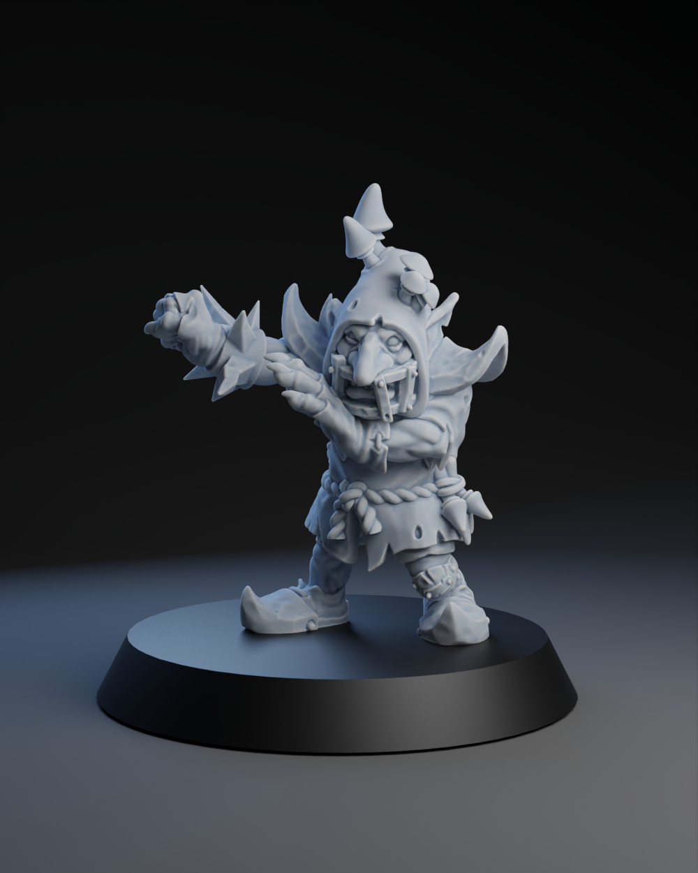 Fantasy Football Fearsome Fungitz Goblin Lineman 06 - PRESUPPORTED