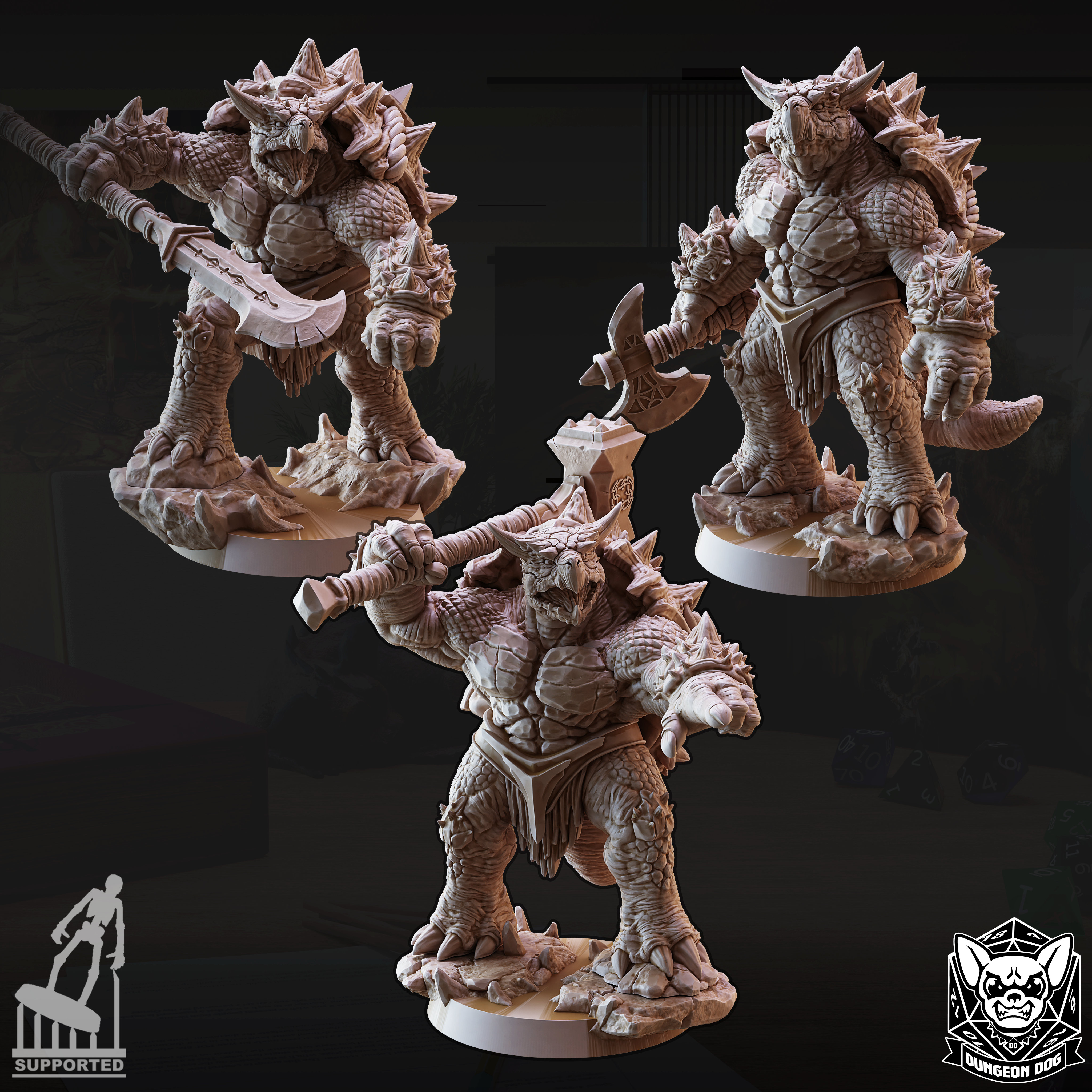 Tortle Barbarian Bundle [Tortle Folk, Turtle Huimanoid]