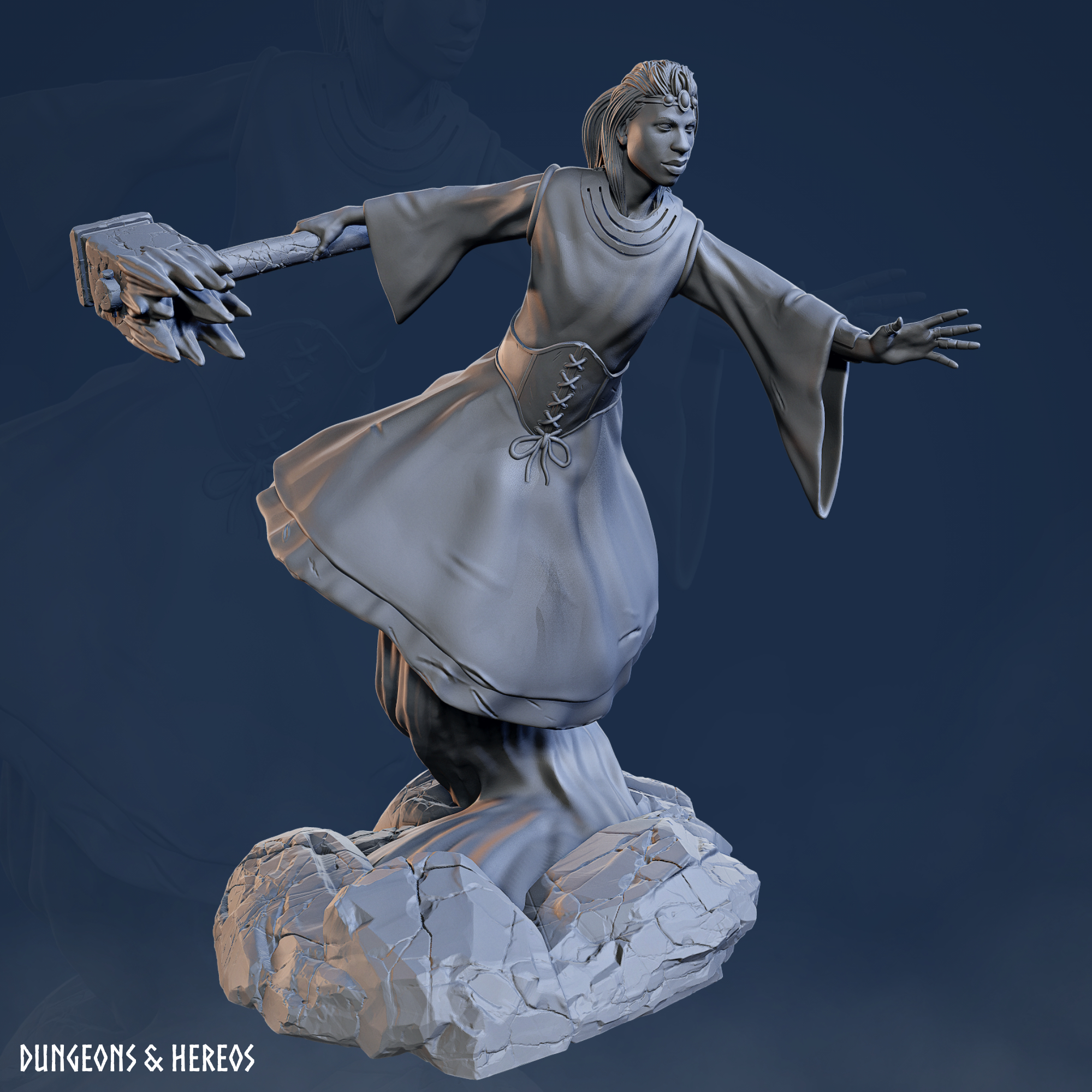 Genie - Djinn - Dao - Earth Dao - Jinn - Djinni - Genie - Ghost
