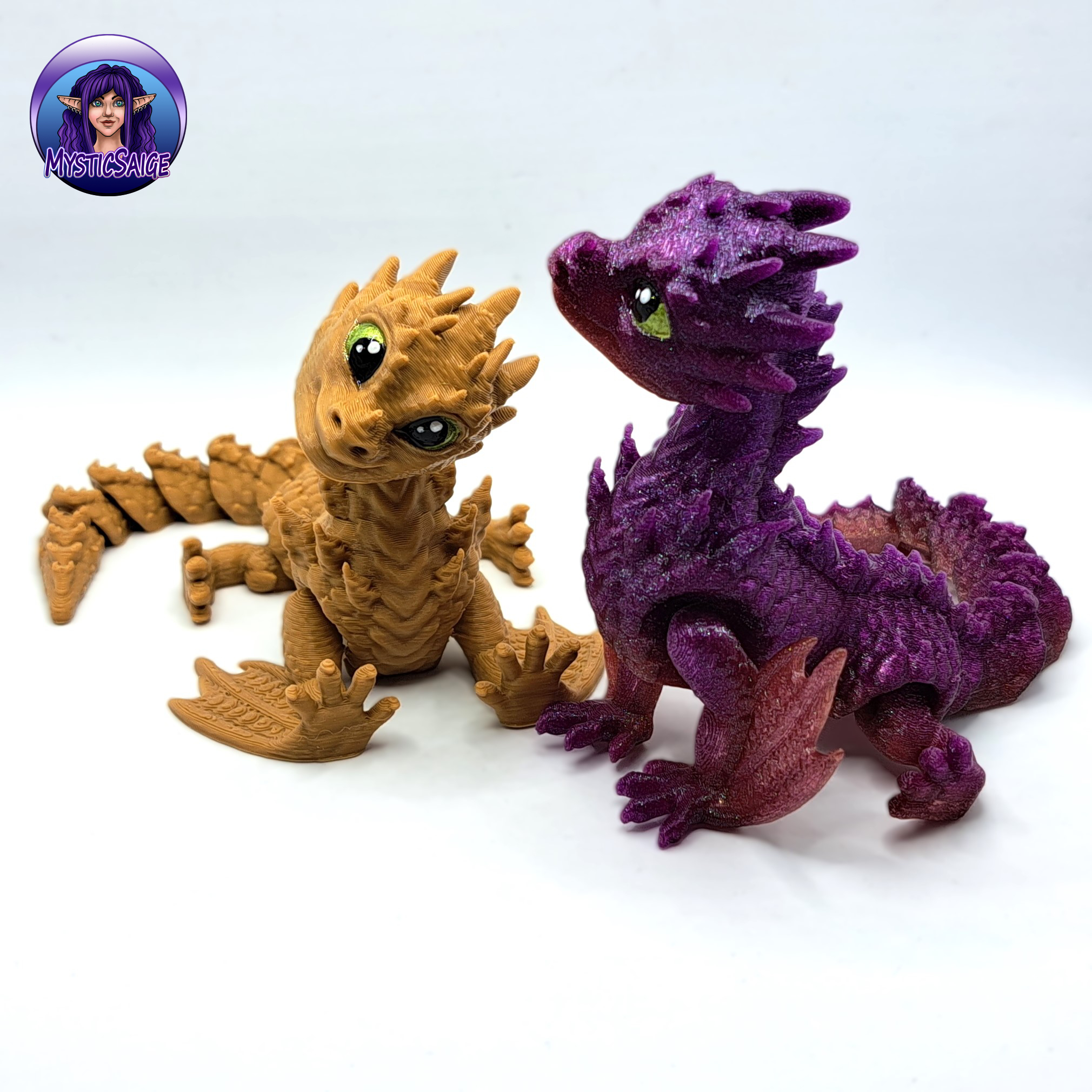 Baby Fyros Wyvern - Articulated Dragon