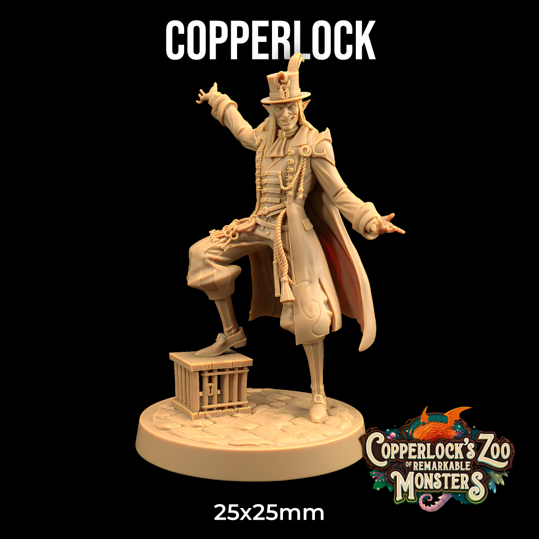 Copperlock | PRESUPPORTED | Copperlock's Zoo