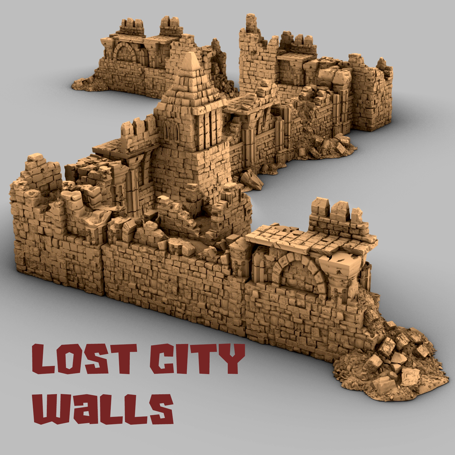 Lost City Outer Ruined Walls