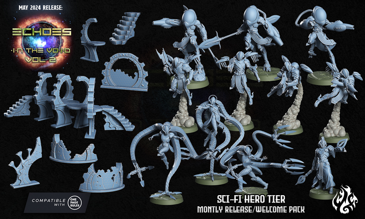 "Echoes in the Void v2" ~ May '24 Sci-Fi Bundle