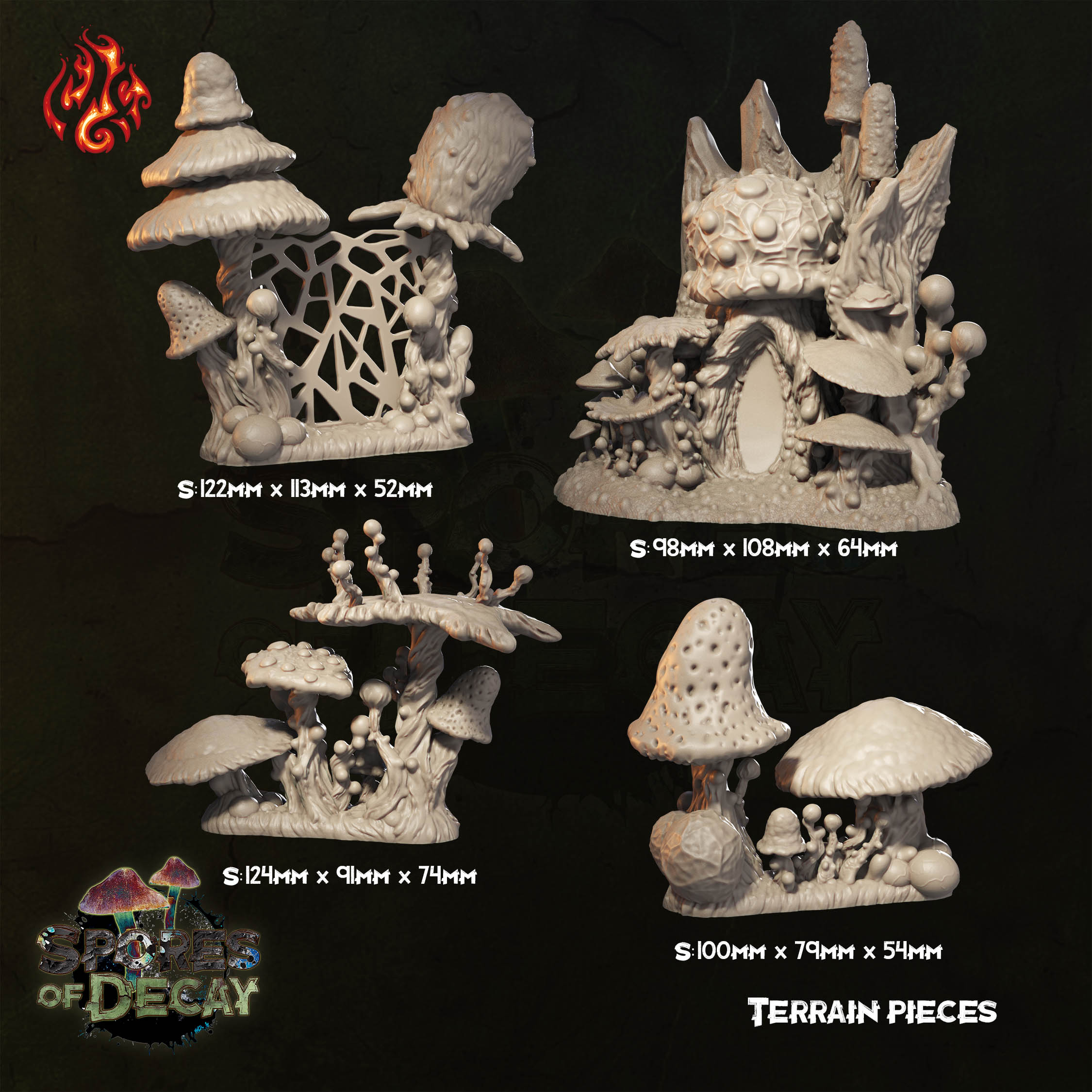 Amanita Garden Scenery