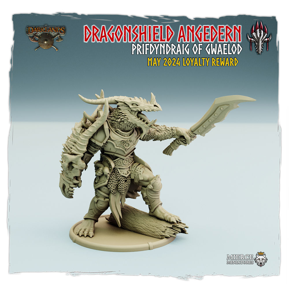 Brythoniaid Dragonshield Angedern, Prifdyndraig of Gwaelod