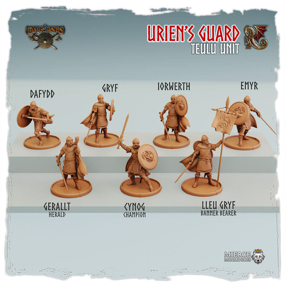Brythoniaid Urien's Guard, Teulu Unit