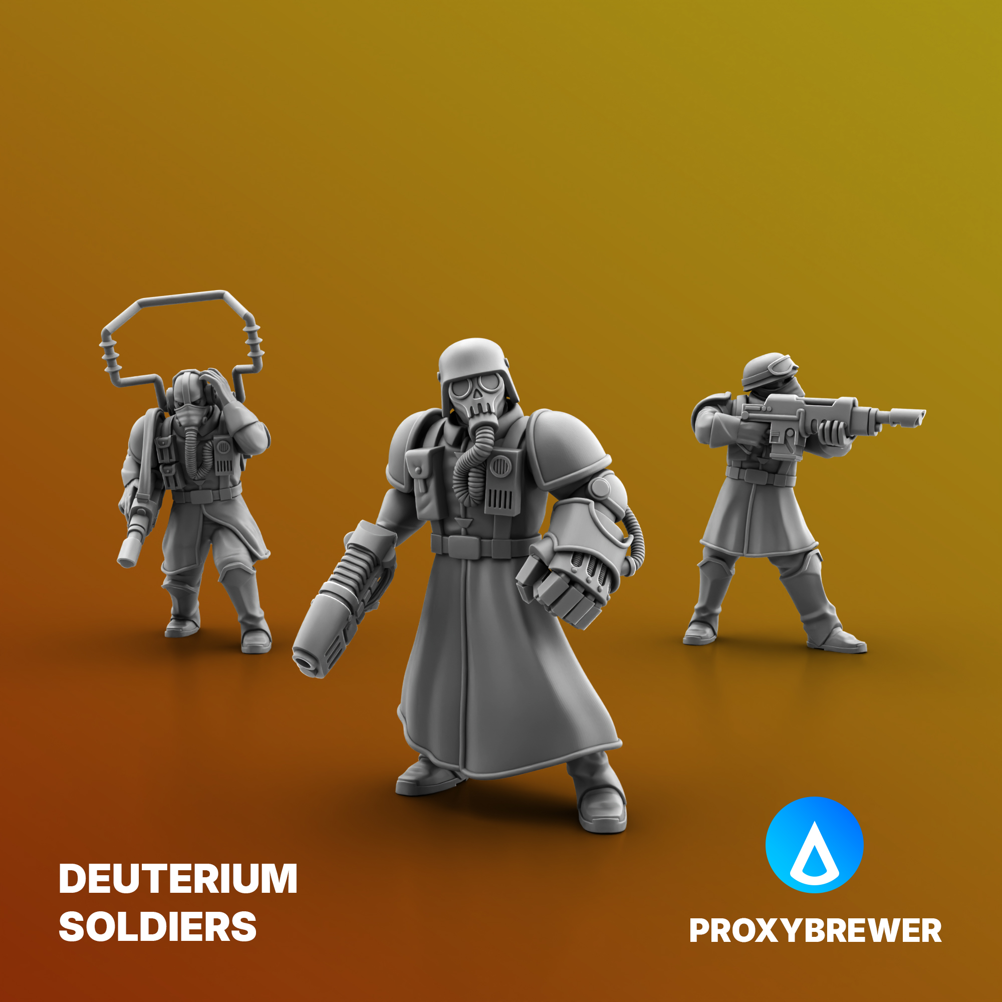Deuterium Soldiers - Leadership Unit