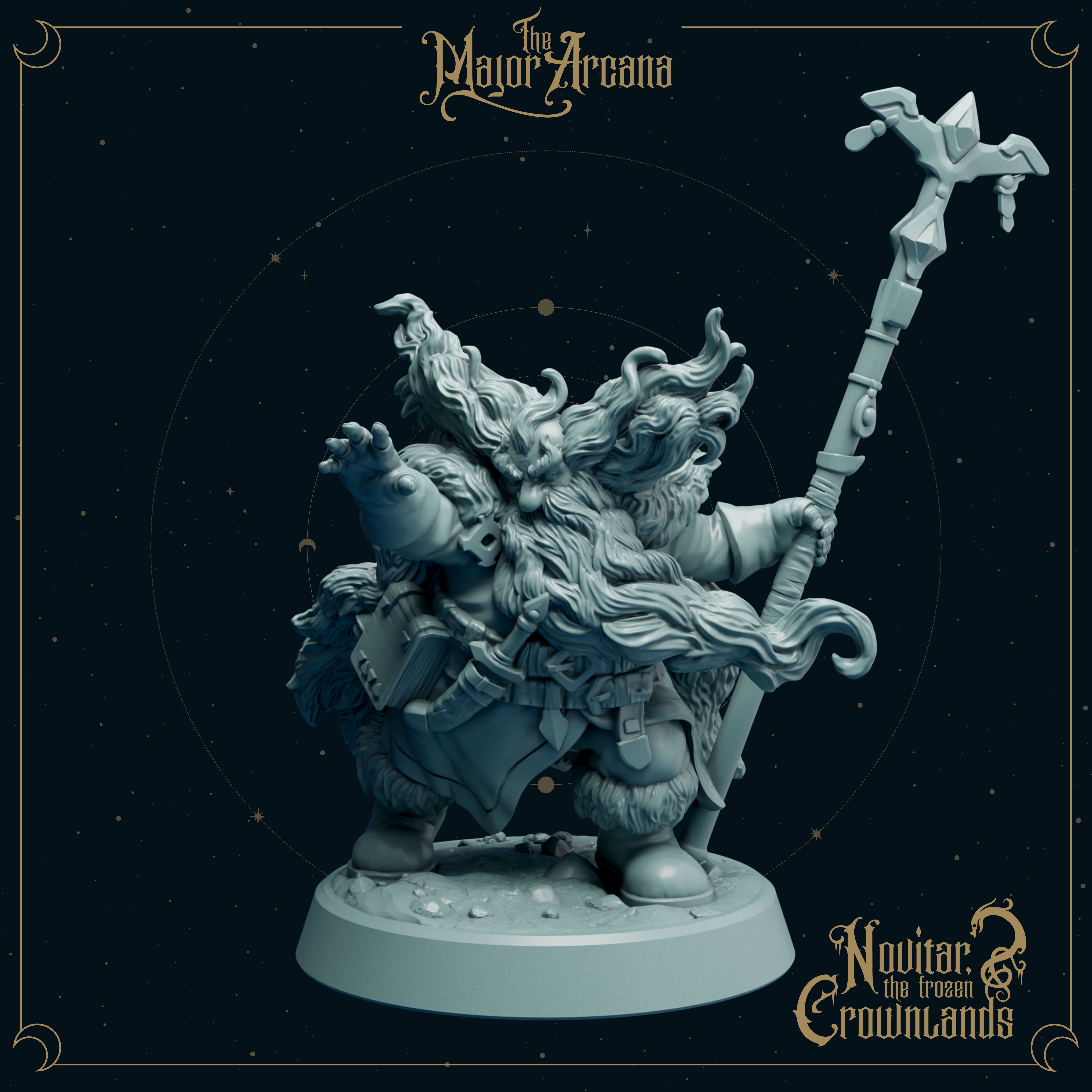 Gottfried, the Stone Heart - Dwarf Wizard