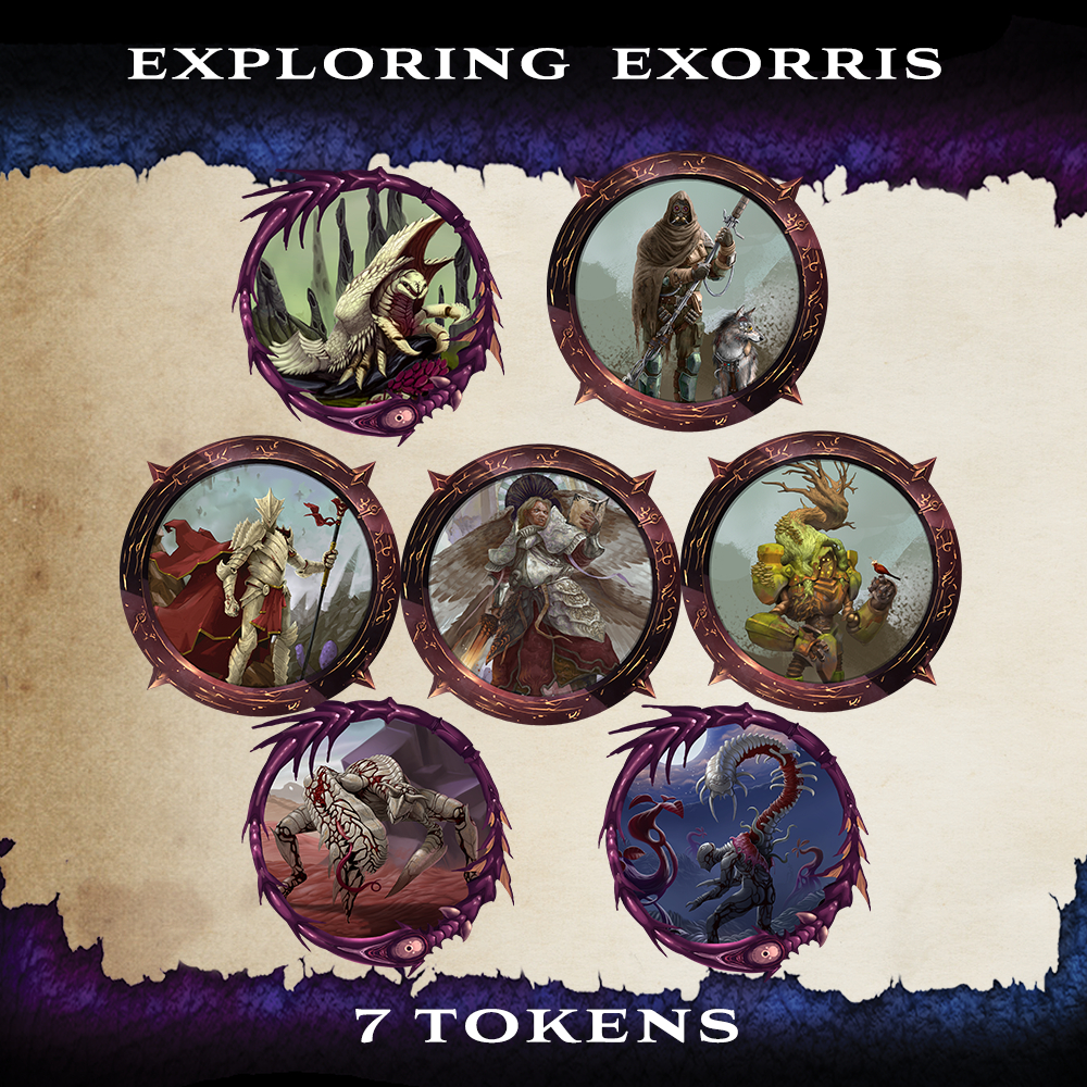 Exploring Extorris - Tokens