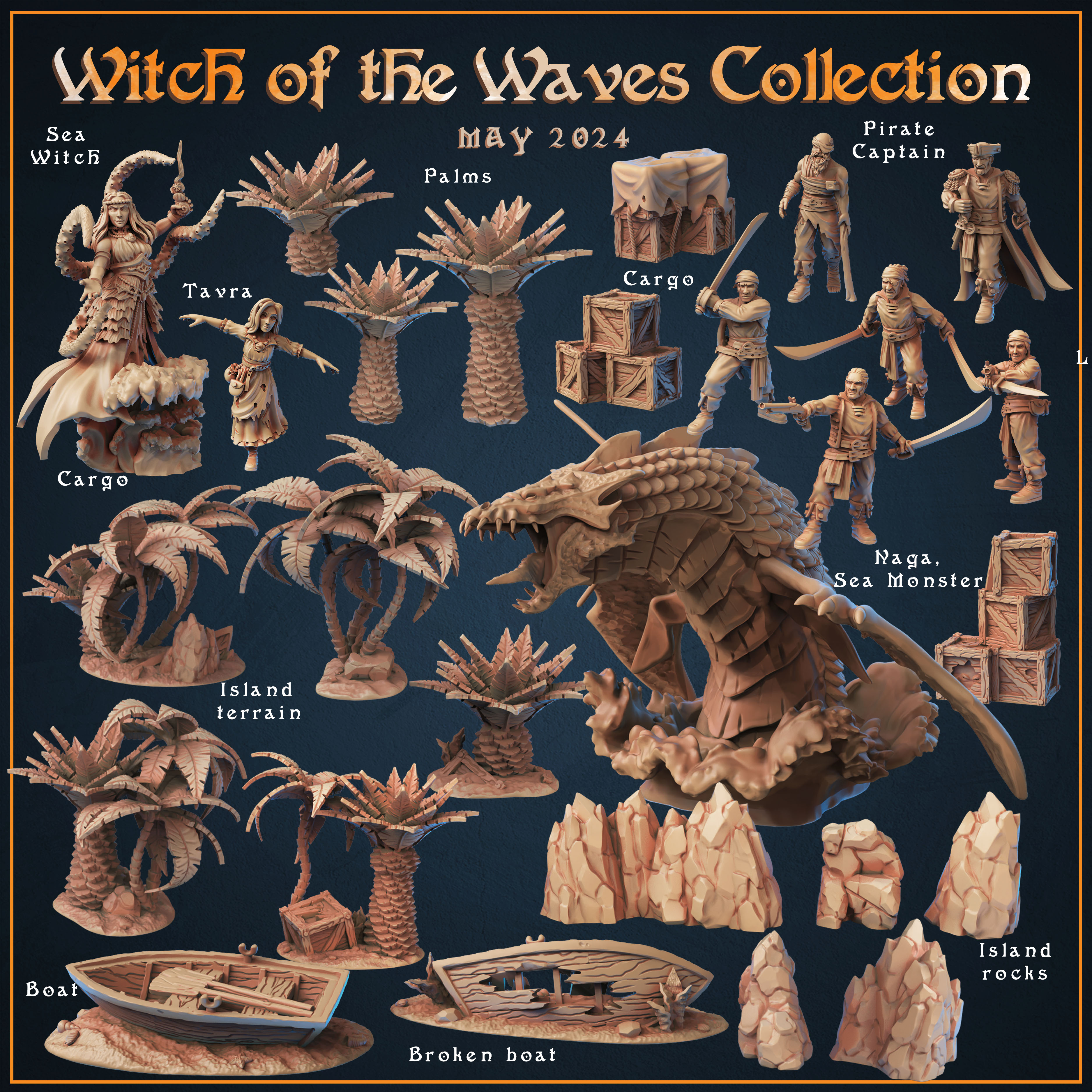 Witch of the Waves - Island Collection