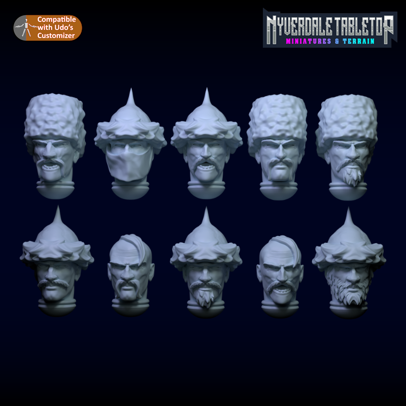 Cossack Heads