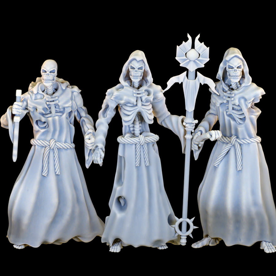 Skeleton Cultists - Murderous Tabletop Cultists Collection Vol.I
