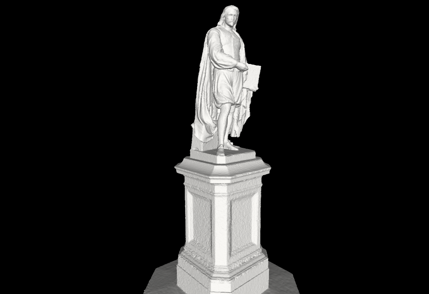 Stefano Galletti Statue of Guercino