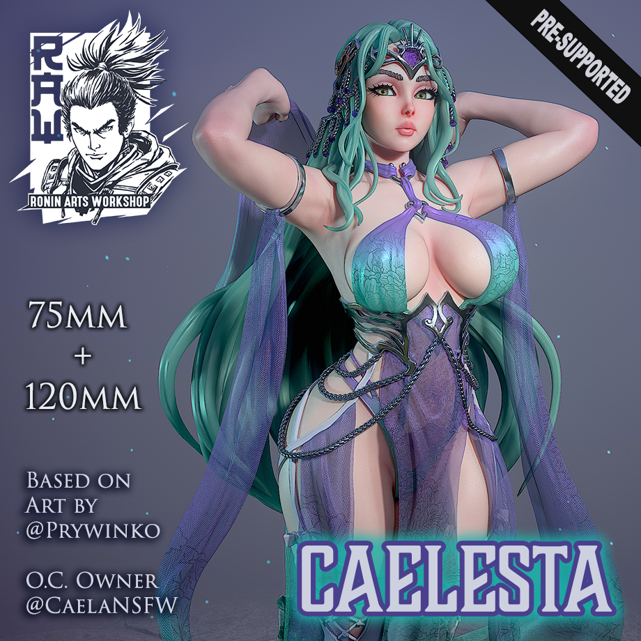 Caelesta - 75mm and 120mm Pin-Up