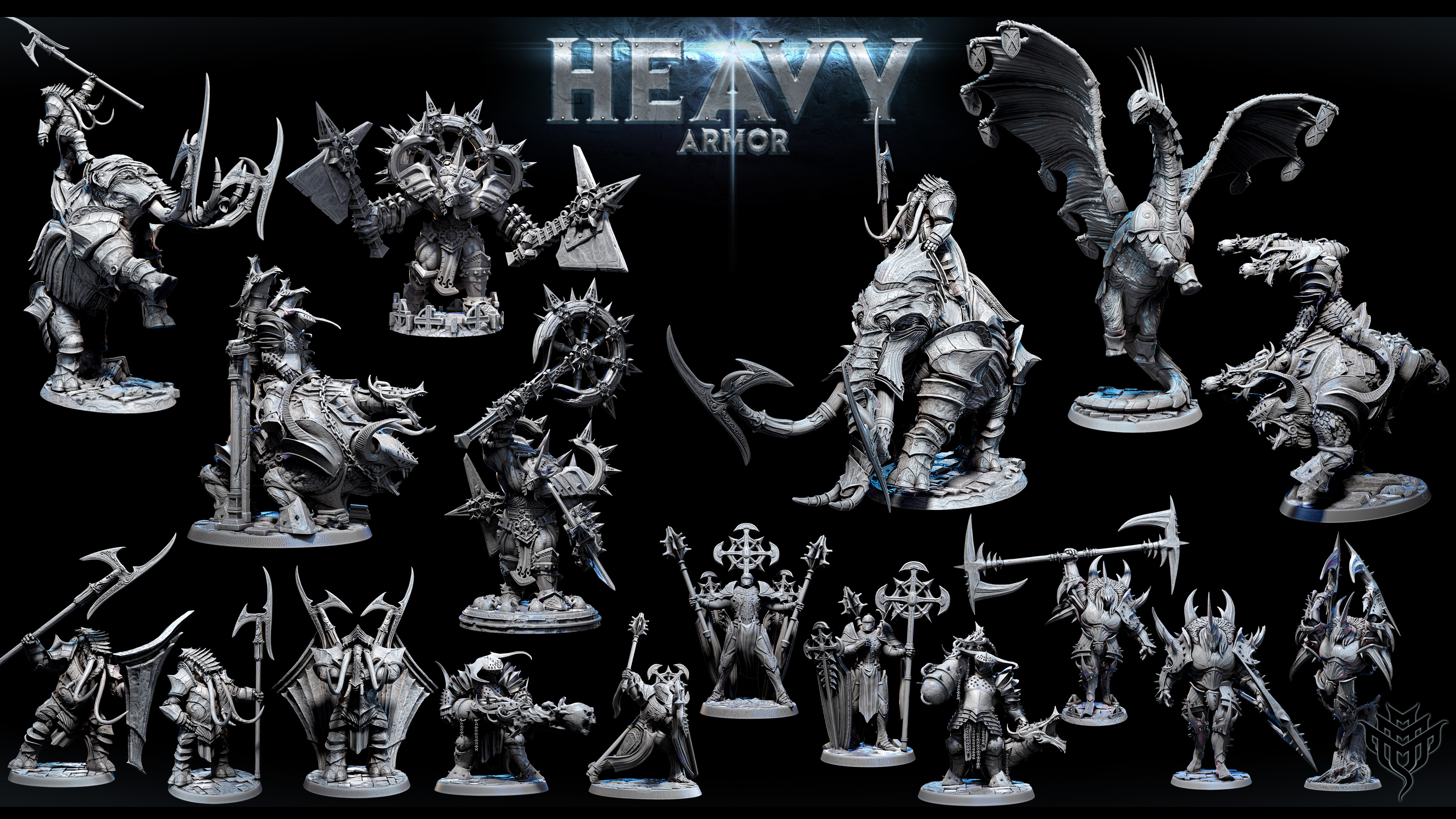 Heavy Armor Clan (MiniMonsterMayhem Release)