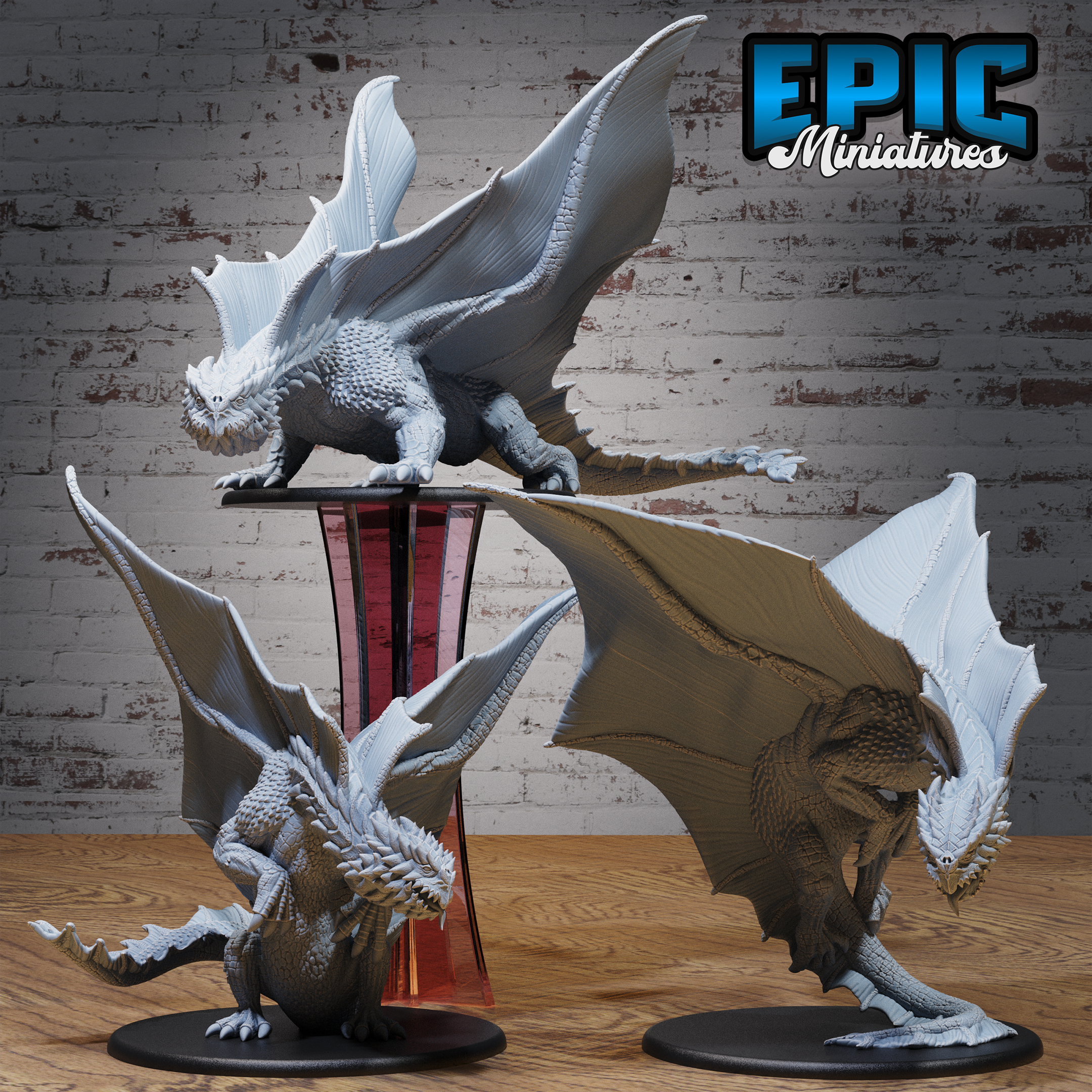 Brown Dragon Set / Legendary Drake / Mountain Encounter / Magical Mount Beast / Dragonborn / Draconic Army