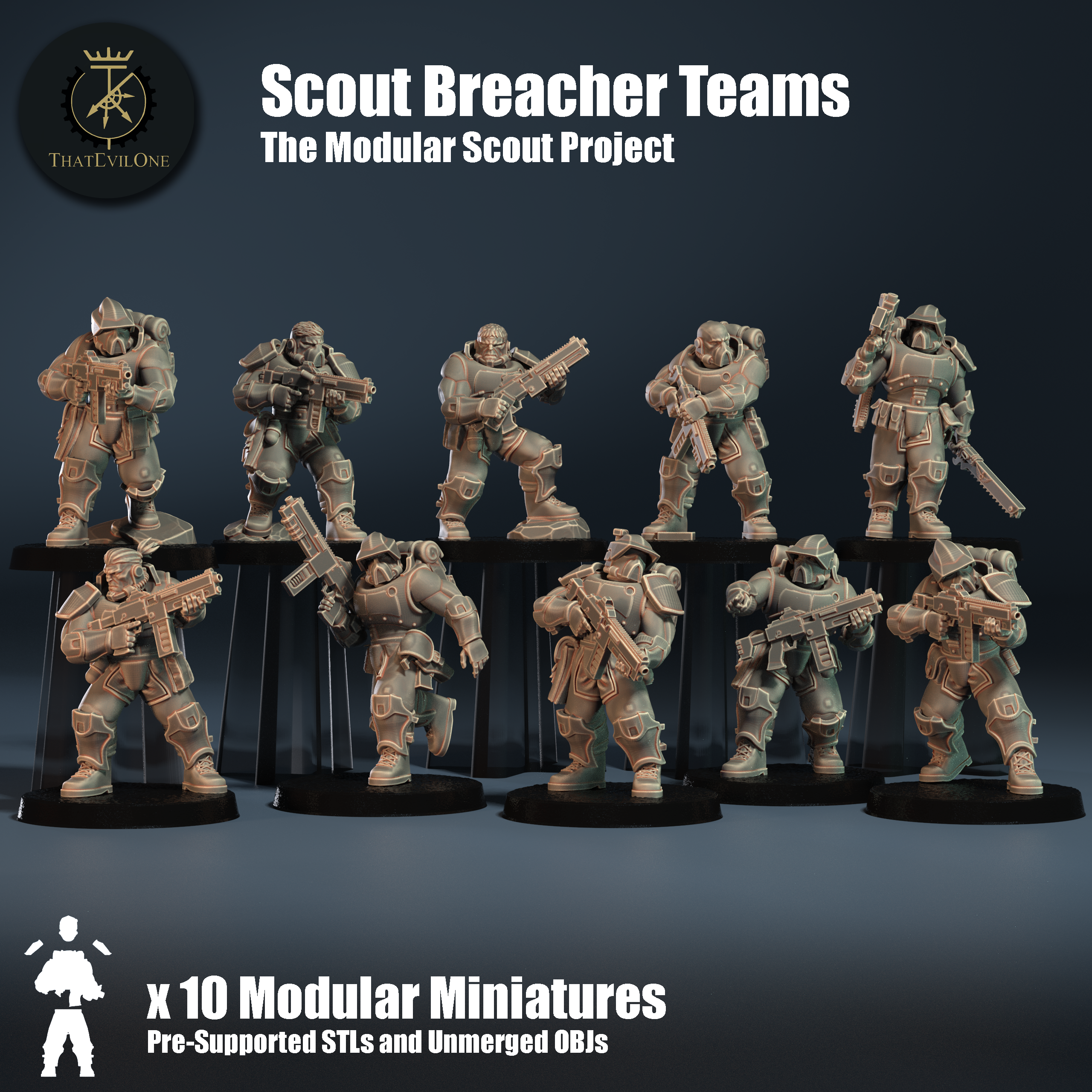 Modular Scout Breachers - Presupported