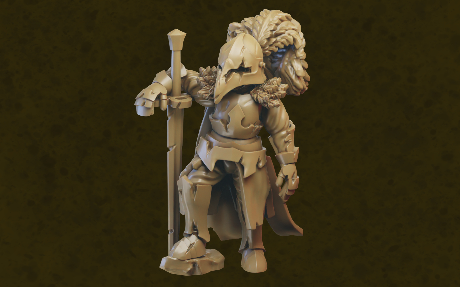 Raven Guard Captain miniatures (32mm, modular)