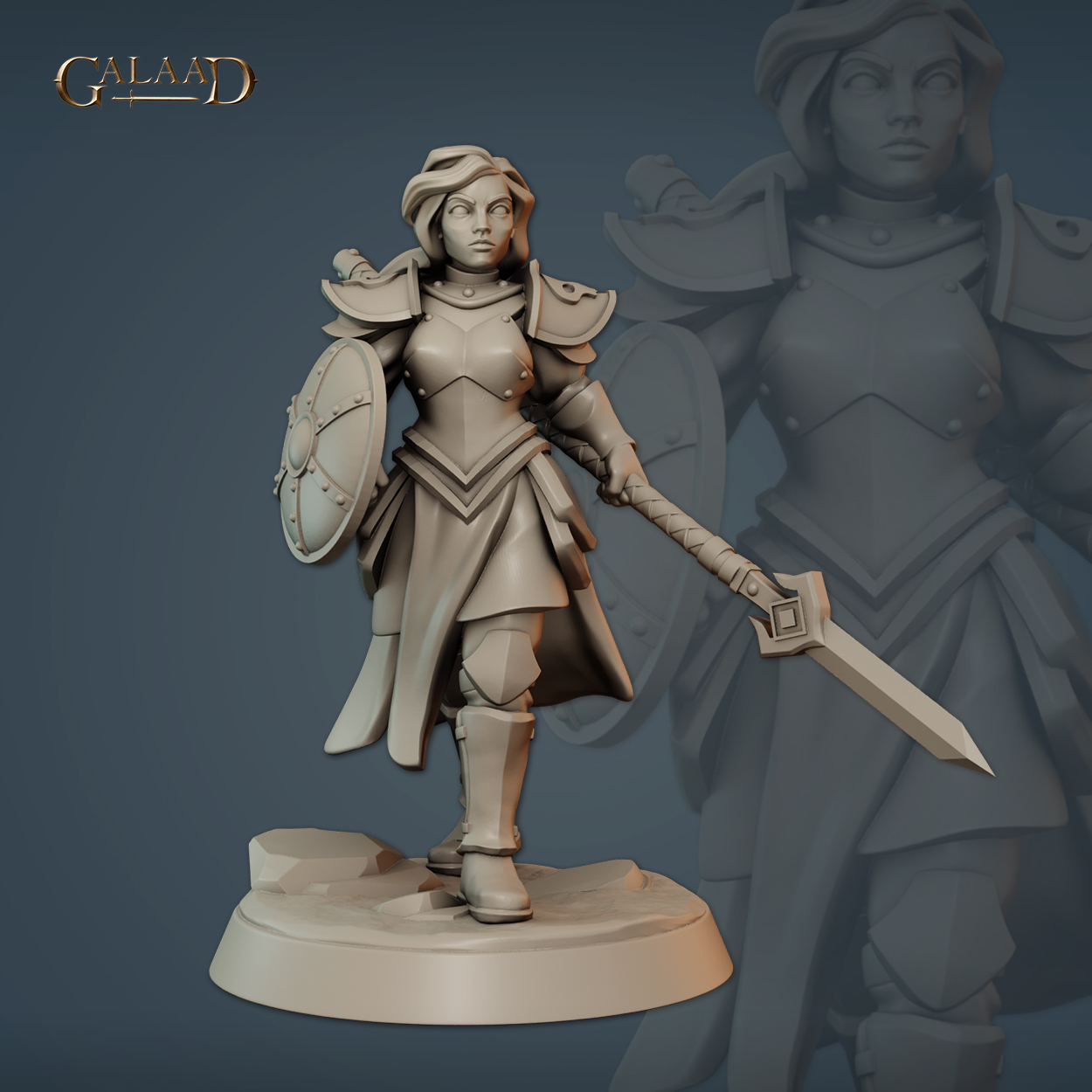 Female vanguard fighter