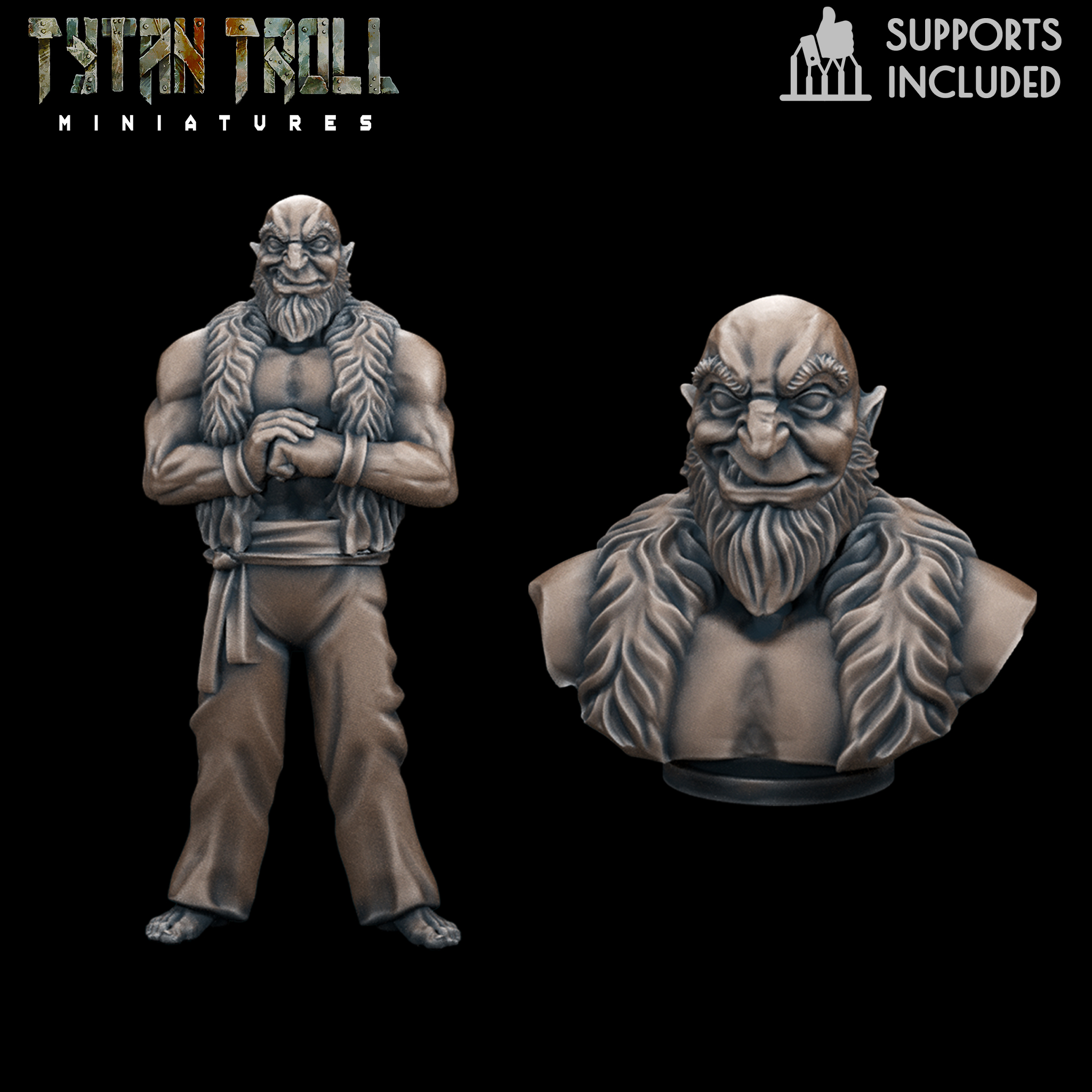 Curse of Strahd - Kiril Stoyanovich Mini Bust Combo [Pre-Supported]