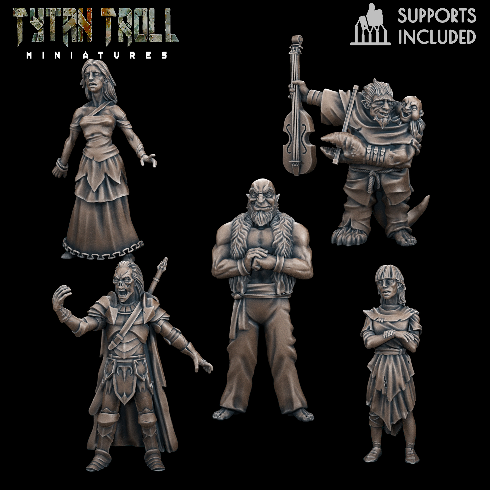 Curse of Strahd - Mini Pack 12 [Pre-Supported]